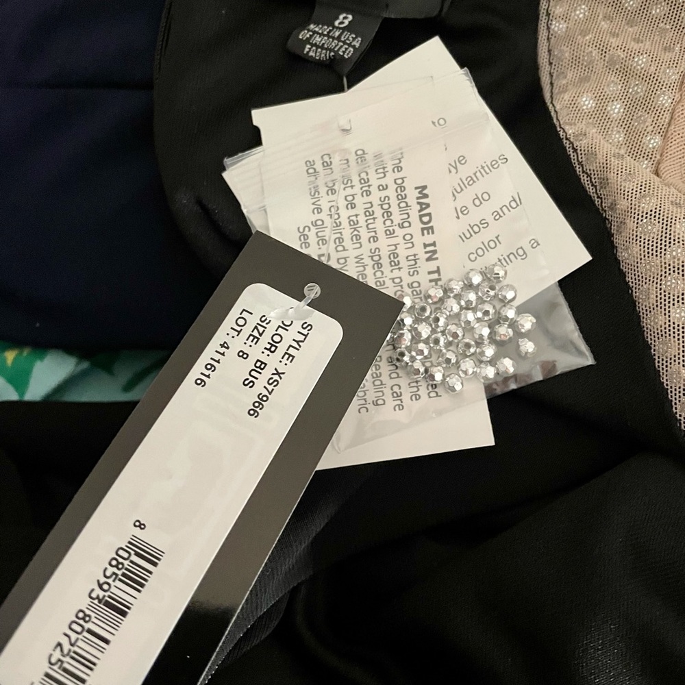 Xscape Black Homecoming Cocktail Dress